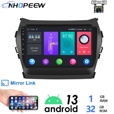 For Hyundai Elantra GT 2013-2017 Android 13 Car Radio Stereo GPS NAVI Bluetooth - Image 1 of 4