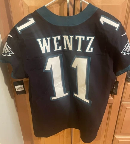 Nike Carson Wentz On-Field Authentic Philadelphia Eagles Jersey SZ 44 NWT Cover