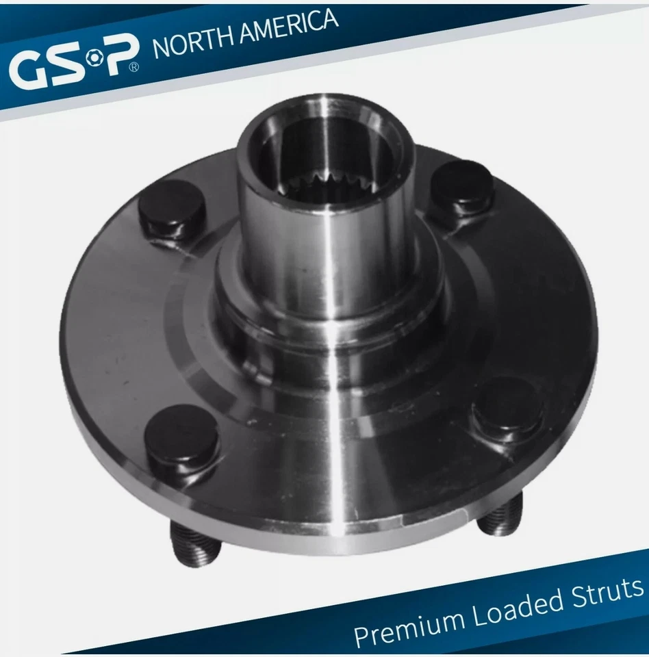 Conjunto de buje y cojinete de rueda para Chevrolet Prizm, GEO Prizm, Toyota Corolla, delantero Foto 1 de 4