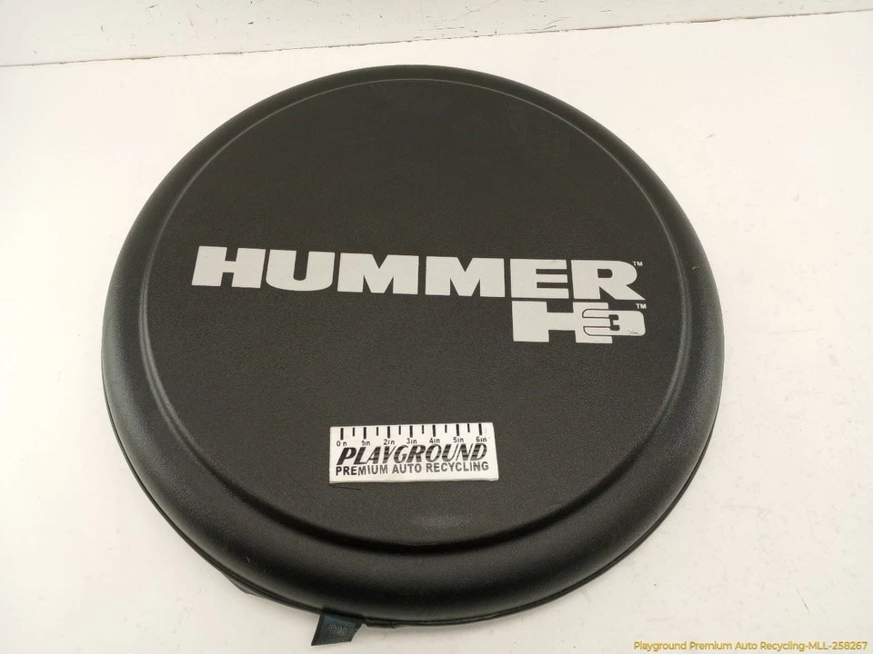 Cubierta de rueda de neumático de repuesto trasero Hummer H3 compatible con 2006 2007 2008 2009 2010 06 Foto 1 de 4