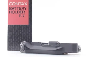 [Presque comme neuf dans sa boîte] Support de batterie Contax P-7 pour appareil photo reflex argentique ST du JAPON - Photo 1 sur 8