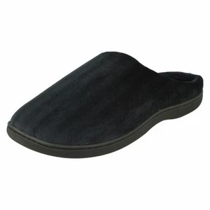 Herren So Comfy Freizeit Slipper Velour Hausschuhe Stan - Picture 1 of 10
