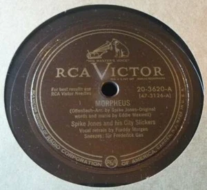 Spike Jones & City Slickers 10" 78 rpm - Morpheus / Wild Bill Hiccup - Bild 1 von 2
