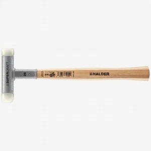 Halder Supercraft Dead Blow, Non-Rebounding Hammer with Rounded + Flat Nylon Fac - Bild 1 von 1