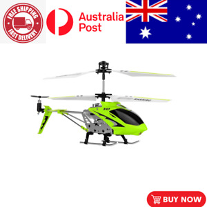 Syma 3 Channel S107/S107G Mini Indoor Co-Axial R/C Helicopter w/ Gyro Green
