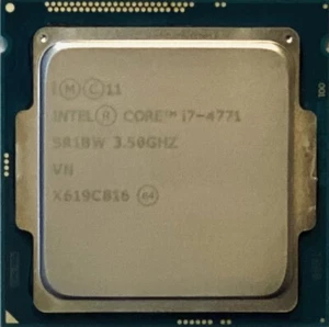 Intel Quad Core i7-4771 SR1BW 3.5GHz 8M 5GT/s LGA1150 CPU Processor - Picture 1 of 1