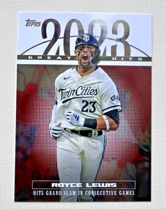 βπ¦ Royce Lewis #23GH-23 β 2024 Topps Series 1 2023 Greatest Hits Baseball - Picture 1 of 2