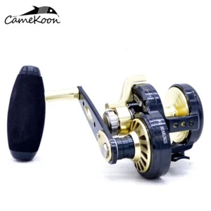 CAMEKOON Overhead Trolling Fishing 70LBs Drag Power Saltwater Slow Jigging Reels - Picture 1 of 4
