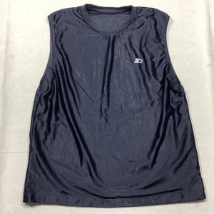 Starter Basketball Jersey Men's Large Navy Blue Mesh Lining - Picture 1 of 12