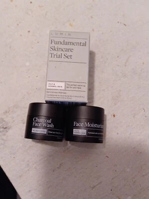 Lumin Men's Fundamental Skincare пробный набор маслянистый нормальный увлажняющий крем для лица - Изображение 1 из 3