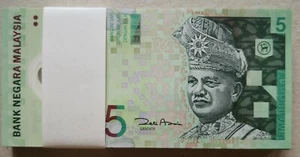 RM5 Zeti sign 1 stack 100 pcs Running Number Note EK 4701101 - 4701200 - Picture 1 of 3