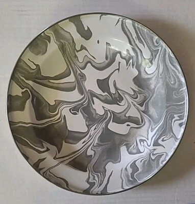 Pottery Barn Airstream Специальный Выпуск Мраморная Эмаль И Стальная Пластина НОВЫЕ (KK) - Изображение 1 из 3