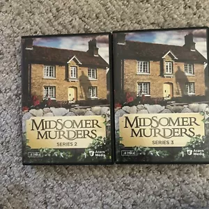 MIDSOMER MURDERS - Series 2 & Series 3 (9 DVDs Total) VG Free Shipping - Picture 1 of 11