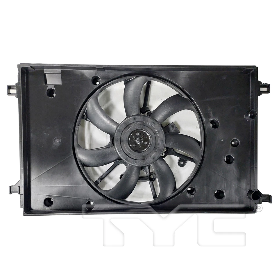 Conjunto de ventilador de refrigeración de radiador y condensador para 23-23 Toyota Prius Prime L4 2,0 L Foto 1 de 4