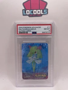 Tarjeta de acción Pokémon Gardevoir lenticular PSA 8 casi nueva 2004 - Imagen 1 de 3