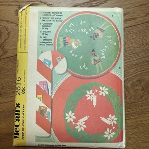 Vintage McCall’s 2616 Weihnachtsdeko ungeschnittene Muster 1970 - Bild 1 von 2