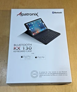 Clavier Bluetooth Apatronix KX130 pour iPad Pro 9,7 pouces, iPad Air 1 2, iPad 6 et 5 - Photo 1/10