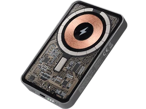 Powerbank - ISY ITP-5000, 5000 mAh, USB Tipo-C input y output, Transparente - Imagen 1 de 4