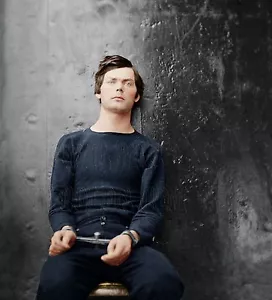 Lewis Powell Conspirador del Asesinato Seward Foto Color Tintada Guerra Civil 04208 - Imagen 1 de 1