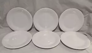 FIESTA WARE White 10 1/2" Dinner plates Set of 6 Fiesta Homer HLC - Picture 1 of 10
