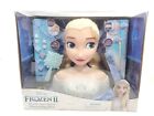 Frozen 2 Deluxe Elsa the Snow Queen Stylizacja Głowa Zabawka 18 sztuk Wiek Nowy!! 