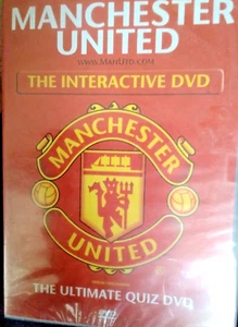 Manchester United: The Interactive DVD (DVD, 2004) Football challenging quizzes - Picture 1 of 2