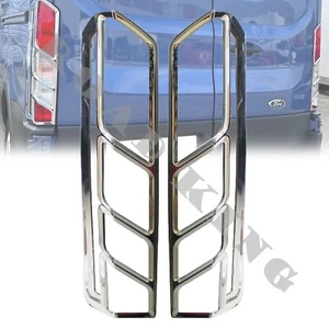 Set Rücklicht Rahmen für Ford Transit 2014-2024 Rückleuchten Heckleuchte Chrom - Bild 1 von 4