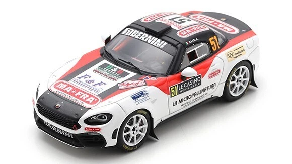 ABARTH 124 N.51 MONTE CARLO 2022 A.SASSI-G.ROMEI 1:43 - Immagine 1 di 1