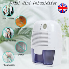 500ml Portable Electric Air Dehumidifier Compact Condensation Damp Home Office 