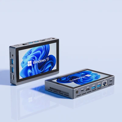 Tablet PC HIGOLE 5,5 pulgadas Intel N5095 8 GB RAM 128 GB Win 11 pequeña computadora WLAN BT Foto 1 de 4