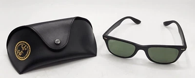Gafas de sol Ray-Ban RB 4195 601S/9A Wayfarer Liteforce negras marrones lentes polarizadas Foto 1 de 4