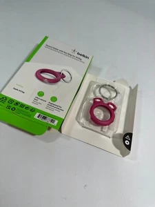 Belkin Secure Holder With Strap For Apple AirTag Pink - NEW - Picture 1 of 2