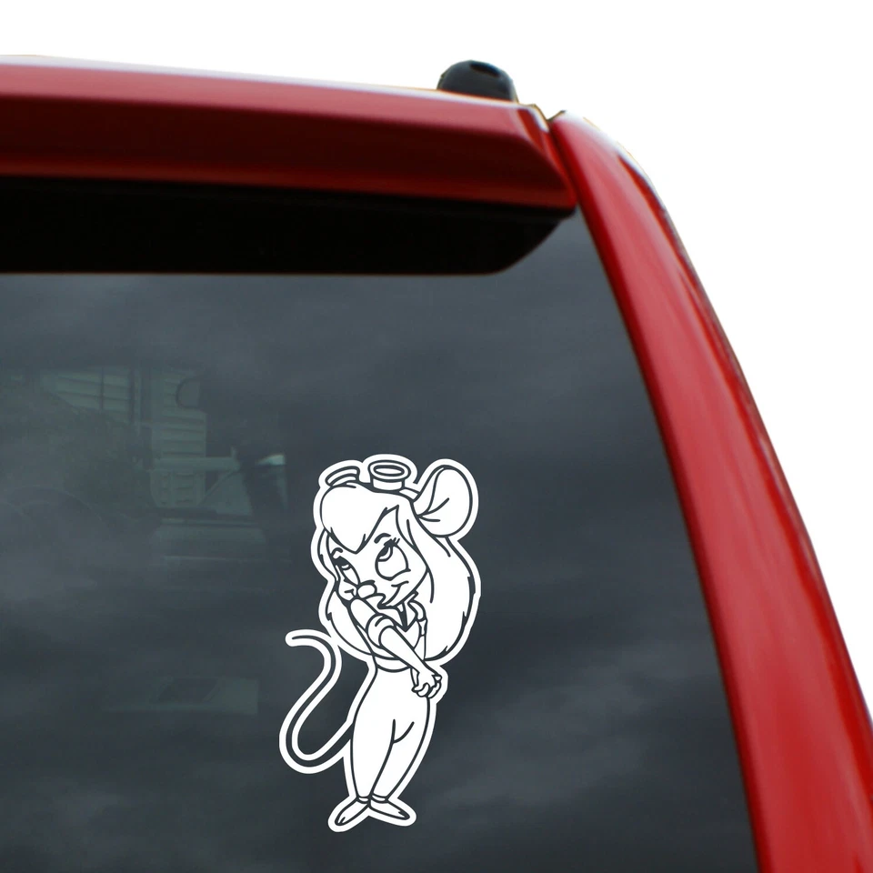 Rescue Rangers - Gadget Hackwrench Vinyl Decal Sticker | 5" Tall - Image 1 of 1