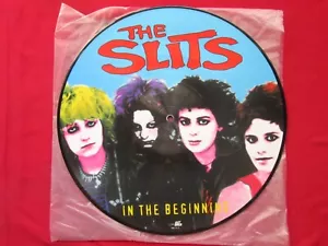 The Slits in the Beginning Vinyl Record LP Italy Picture Disc 2001 Reissue Punk! - Picture 1 of 3
