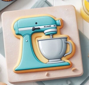 Kitchen Mixer 3 7/8'' Cookie Cutter Baking School Graduation Birthday Party - Picture 1 of 13