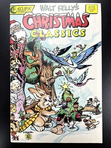 Cómic WALT KELLYS CLÁSICOS DE NAVIDAD ECLIPSE DE ALTO GRADO 1987 - Imagen 1 de 7