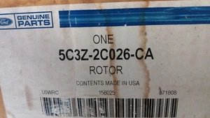 5C3Z-2C026-CA Original Ford Scheibenbremse Rotor Hergestellt IN U.S.A - Bild 1 von 1