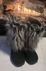 Ugg Australian Size 8 (39) Furry & Fuzzy Womans Snow Boots