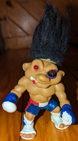 Rare Vintage 1992 Hasbro Battle Troll - Knockout Troll Cover