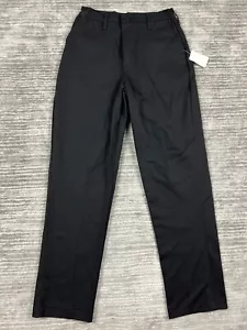 Red Kap Pants Womens 12 Black Work Slacks PT61 32 - Picture 1 of 11
