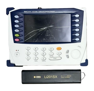 GenComm GC724B Cable and Antenna Analyzer, Working Condition, Screen Broken - Picture 1 of 3