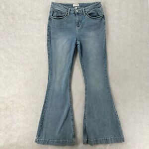 Shyanne Jeans High Rise Flare Country Western Damen 32x33 leicht gewaschen