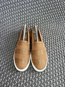 Lauren Ralph Lauren Jinny Brown Slip On Loafers Shoes Women Size 9 B - Picture 1 of 13