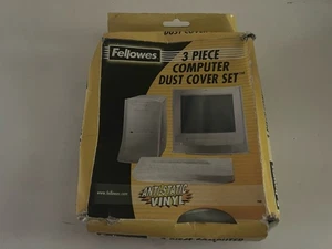 Fellowes Computer Dust Covers 3 Pcs Set CPU Monitor Keyboard CRC99688 - Afbeelding 1 van 2
