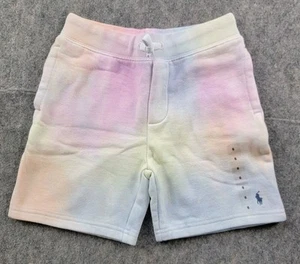 Polo Ralph Lauren Boys size 6 Bermuda Fleeced Shorts Multicolor Tie Dye NWT - Picture 1 of 7