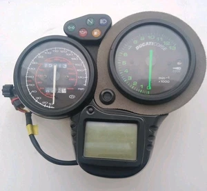 2001 Ducati ST4S Clocks Speedometer Rev Counter - Only 15K Miles MINT CONDITION - Picture 1 of 9
