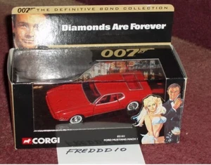 Corgi 007 Diamonds Are Forever 1971 Mustang 1/43 - Picture 1 of 3