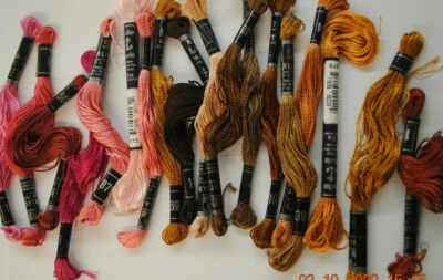 Marlitt Set B Lot of 18 full 10m skeins 100% Viscose Rayon NEW - Image 1 of 4