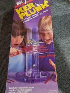 Vintage KER PLUNK Marble Kids Game - Model 7092 - ideal, 1986 - Picture 1 of 4
