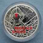2021 Australia $5 Australian Redback Spider 1 oz Coloured Silver Proof Coin